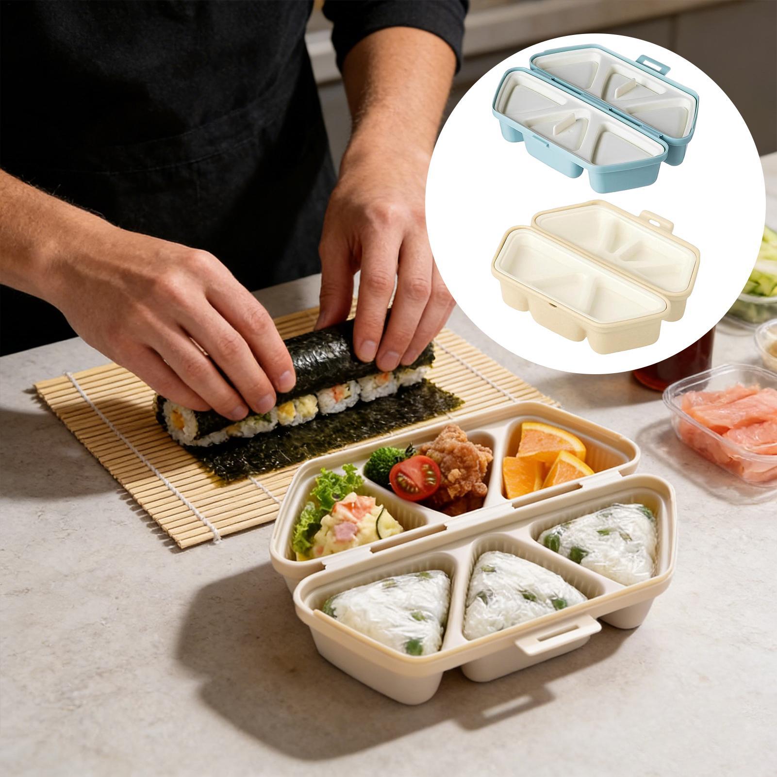 Meal Prep Template - 스시 몰드 메이커 6구 삼각김밥 오니기리