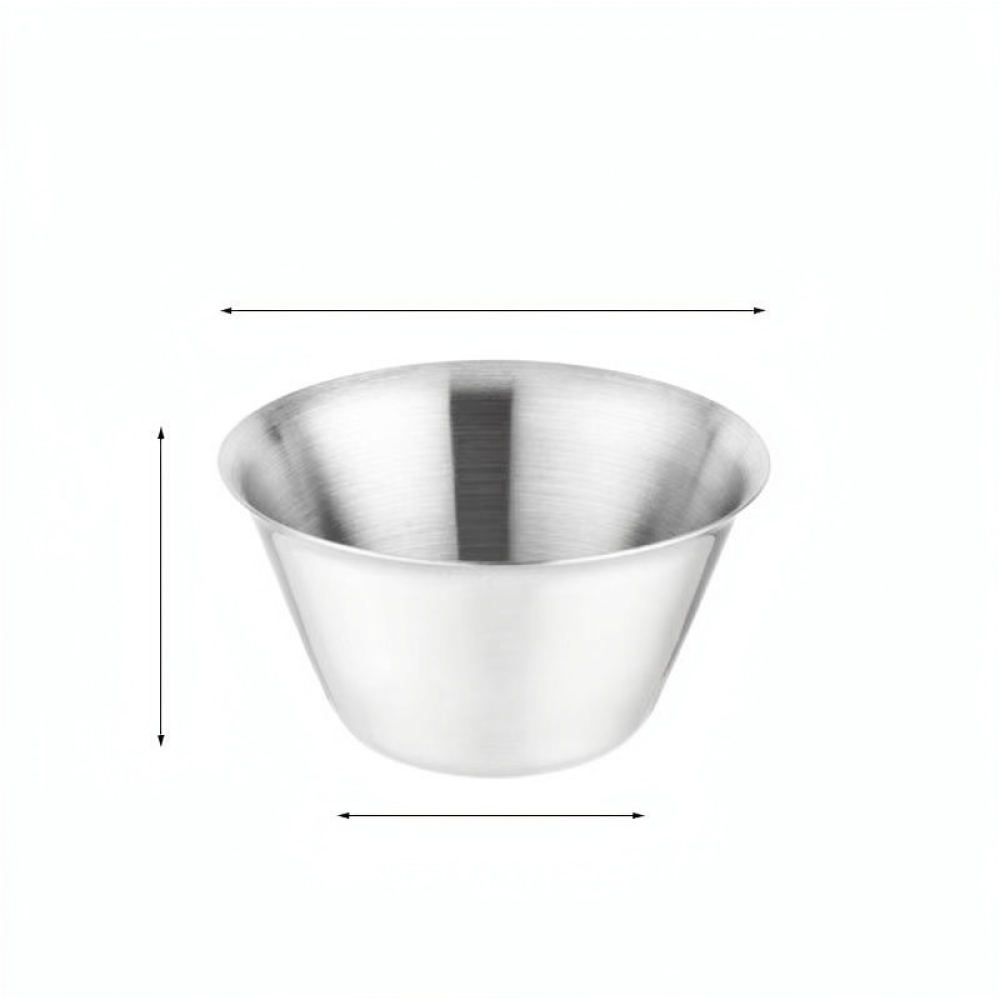 내구성이 뛰어난 스테인리스 스틸 재질의 원뿔형 디저트  - Sauce Dipping Cup 리뷰 및 가격