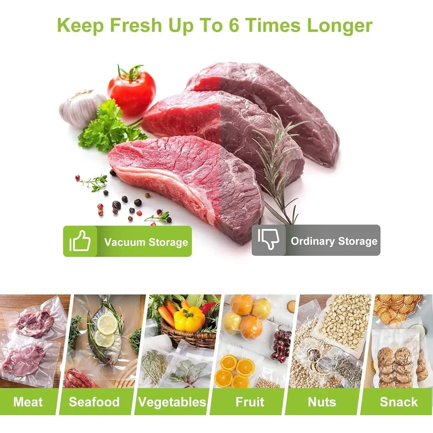 BPA 프리 진공 밀봉 롤, 식품 등급, 주방 식품 보 - Meal Prep Kitchen 리뷰 및 가격